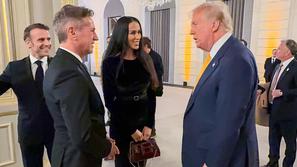 Robert Golob, Tina Gaber in Donald Trump