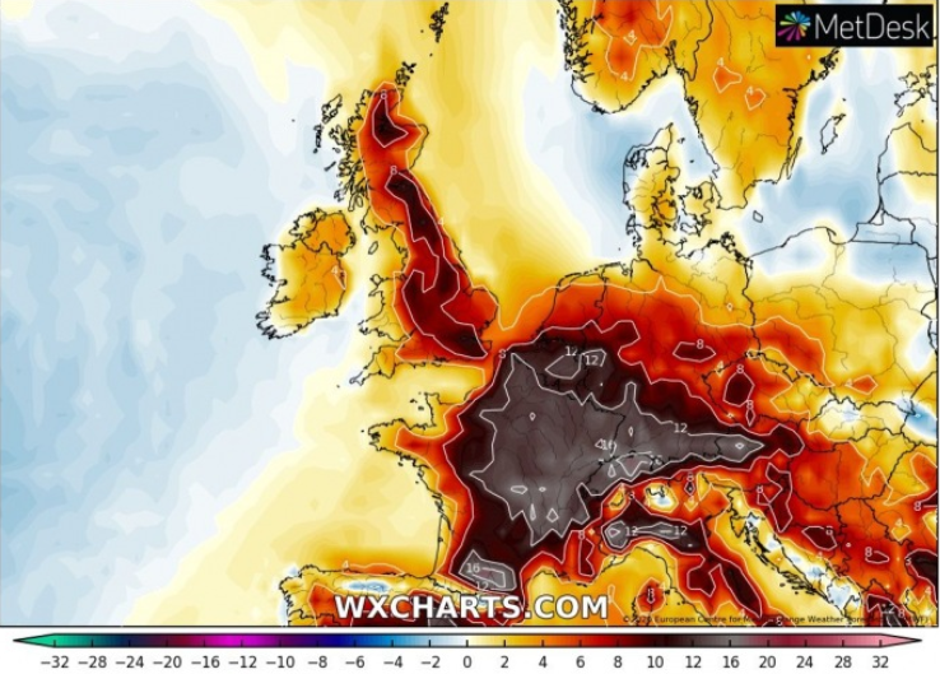 Vremenska karta | Avtor: Severe Weather Europe
