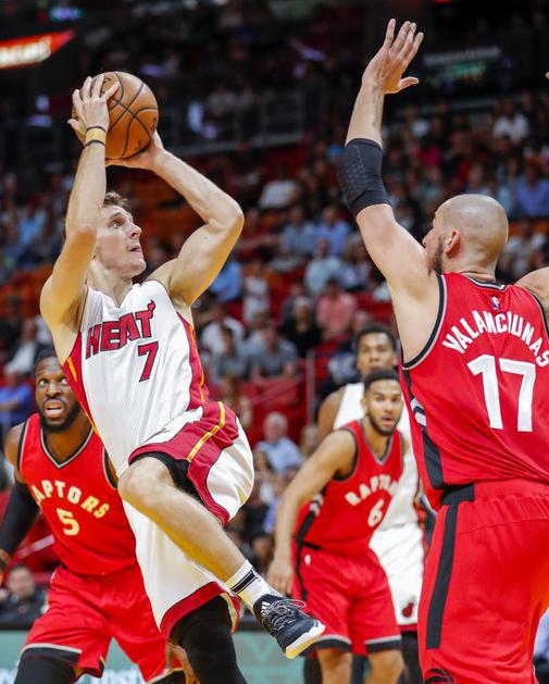 Goran Dragić Miami Heat Toronto Raptors