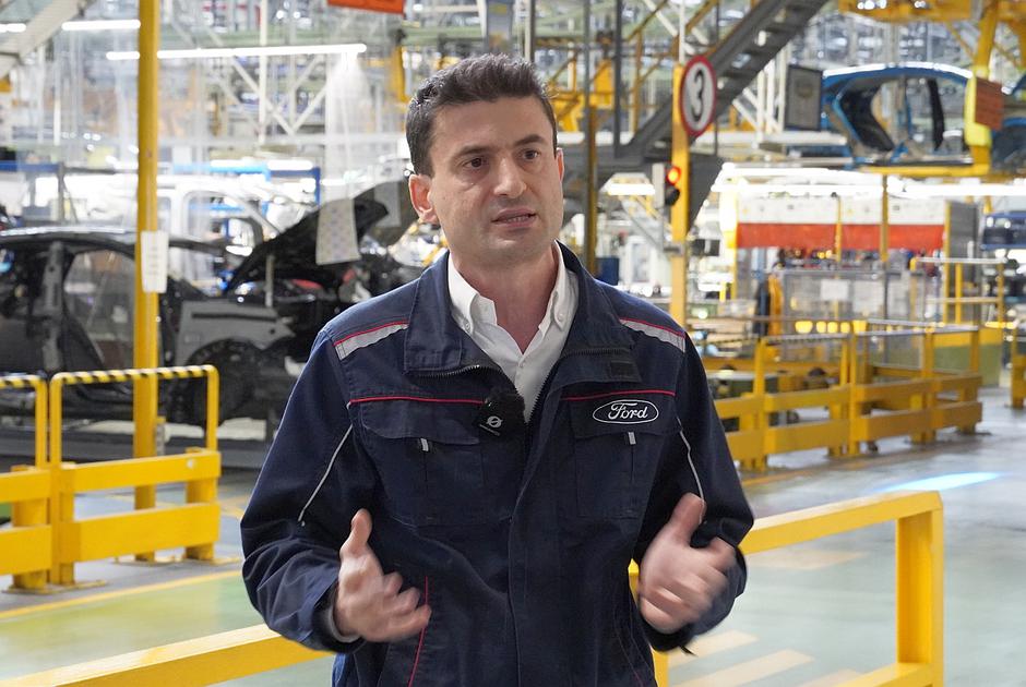 Firat Elhüseyni, predsednik in direktor tovarne Ford Otosan Craiova | Avtor: Matija_Janežič