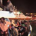 Begunci na otoku Lampedusa