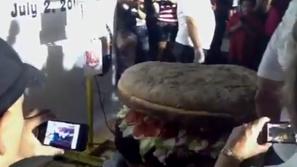 Največji hamburger na svetu