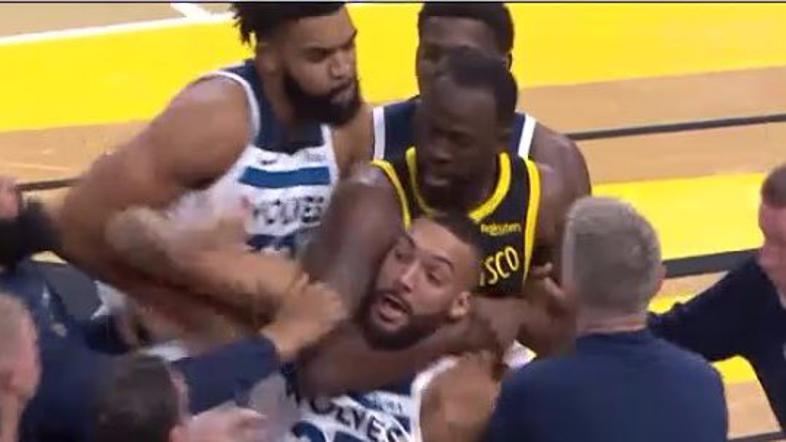 Draymond Green davi Rudyja Goberta