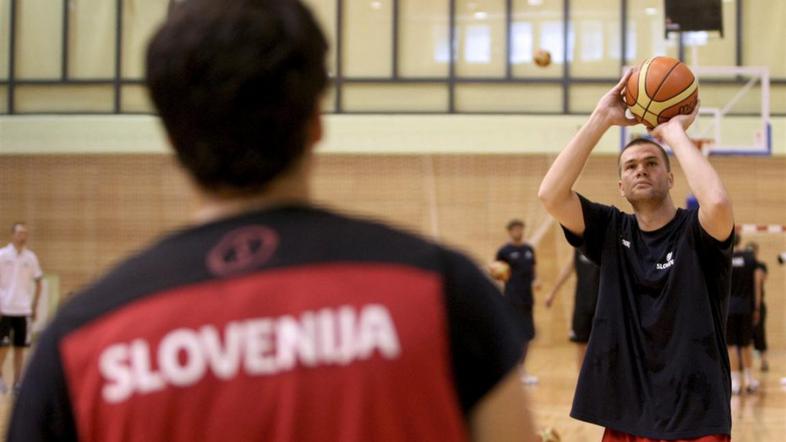 Zbor slovenske košarkarske reprezentance.