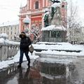 sneg Ljubljana