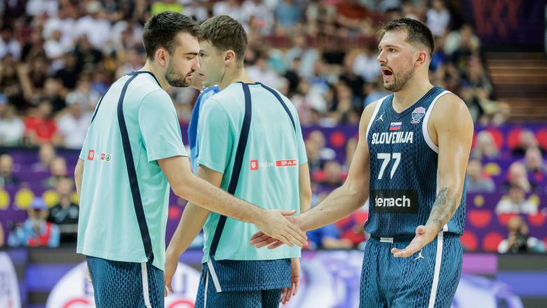 eurobasket 2025 francija slovenija, robert jurković, luka dončić