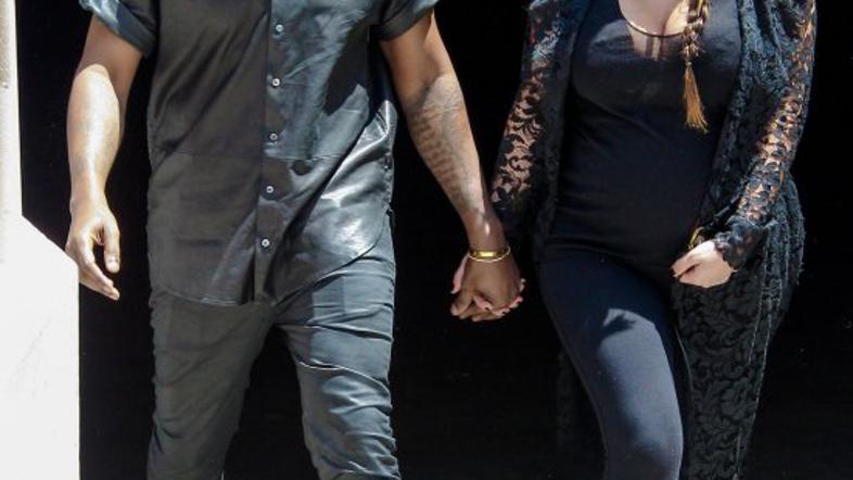 Kim Kardashian in Kanye West