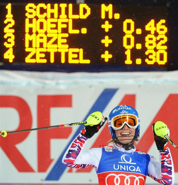Marlies Schild Flachau slalom svetovni pokal alpsko smučanje
