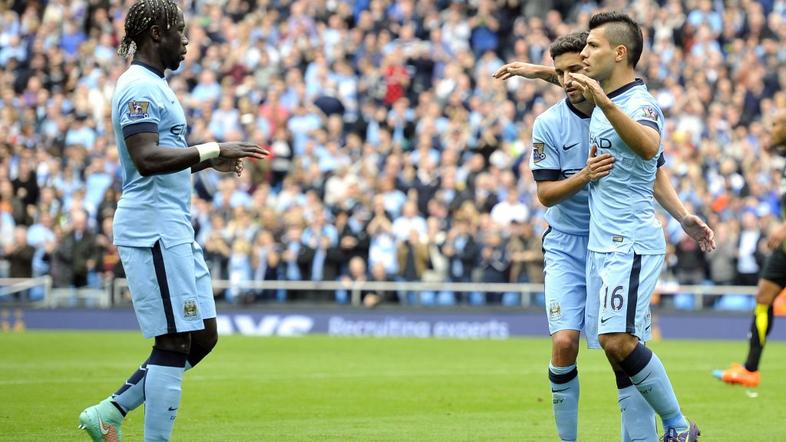 Agüero Manchester City Tottenham EPL