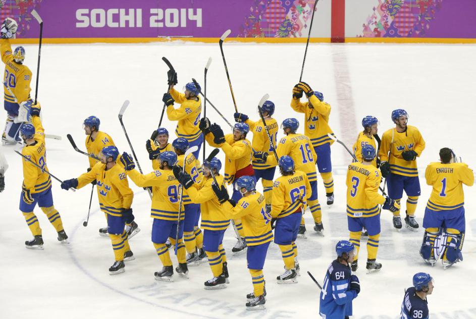 (Švedska - Finska) olimpijske igre soči polfinale