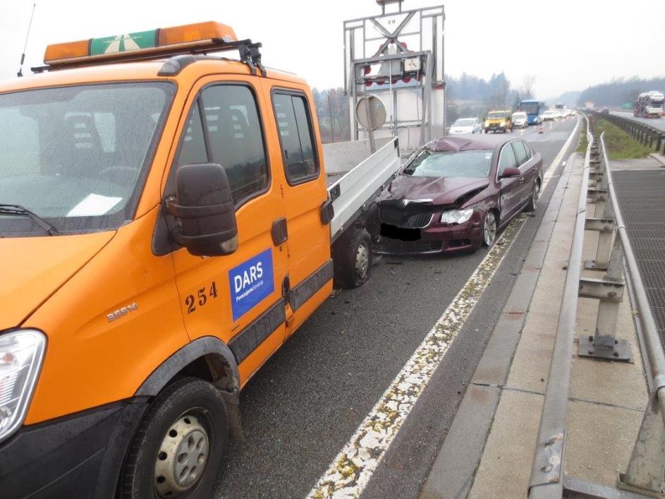 Nesreča na avtocesti