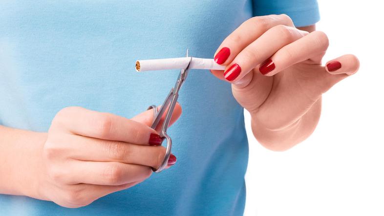 kajenje, škarje, prenehanje