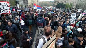 Protesti v Srbiji