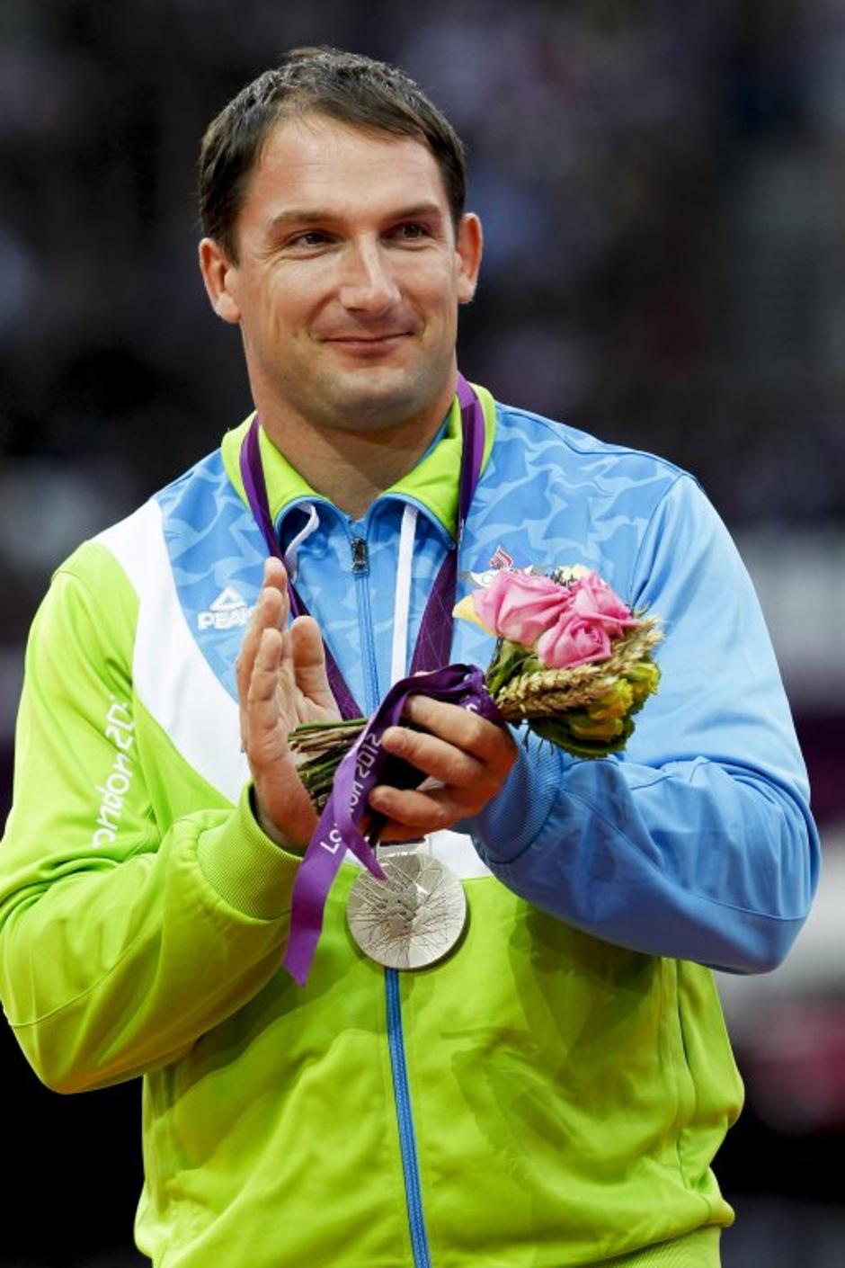 primož kozmus podelitev kolajn met kladiva london 2012 | Avtor: Stanko Gruden/STA