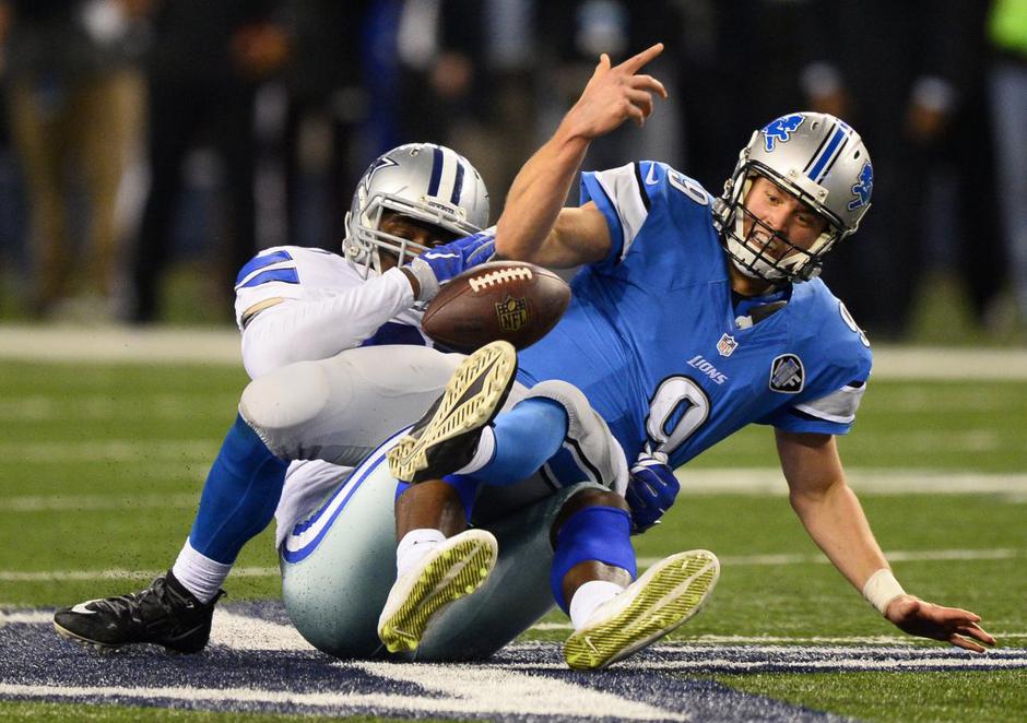 DeMarcus Lawrence, Matthew Stafford  | Avtor: EPA