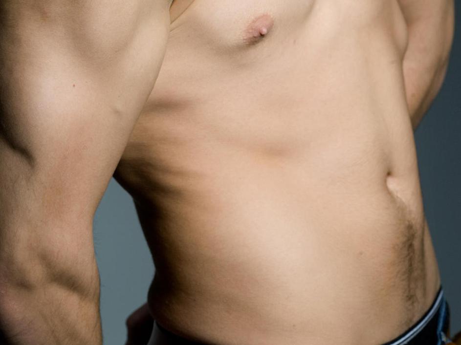 moški, telo, golota