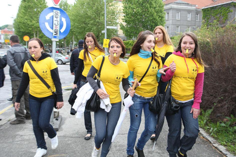 Četvorka v Mariboru.