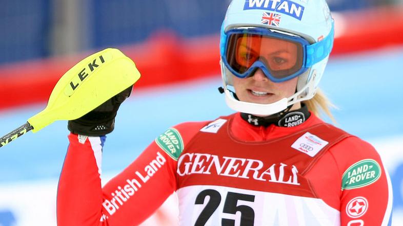 Chemmy Alcott in ostali britanski smučarji so se znašli v nezavidljivem položaju