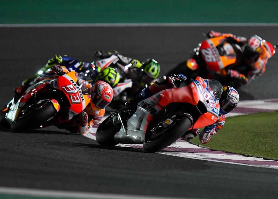 Andrea Dovizioso motoGP Katar | Avtor: Epa