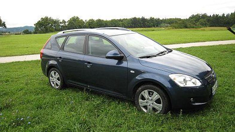 Karavanska različica kie cee'd ponuja veliko prostora in dobre vozne sposobnosti