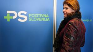 Slovenija 17.01.2013 Alenka Bratusek, seja sveta stranke Pozitivna Slovenija, na