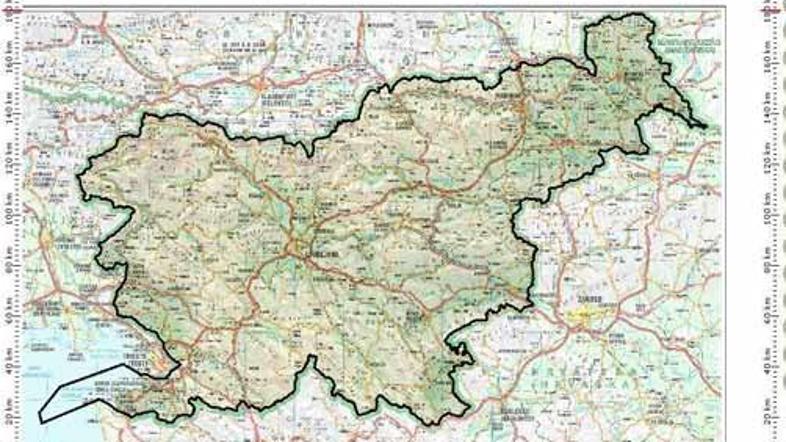 Hrvaško zunanje ministrstvo je v ponedeljek ocenilo, da je prikaz (meja) izdelan