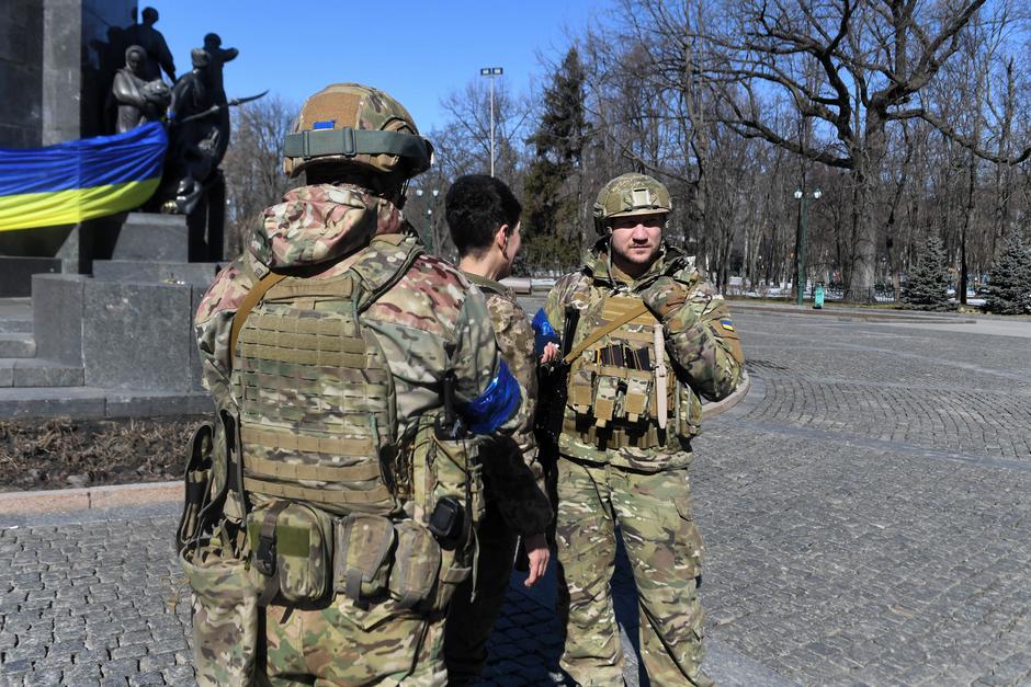 Harkiv ukrajinski vojaki | Avtor: Epa