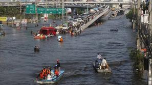 Poplave v Bangkoku.