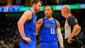 Luka Dončić in Jalen Brunson