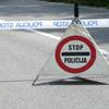 Novice: Policijski trak in trikotnik ob prometni nesreči
