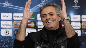 Četa Joseja Mourinha se bo v polfinalu Lige prvakov pomerila z Barcelono. (Foto:
