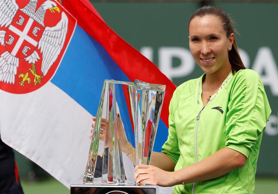 Jelena Janković je nazadnje zmagala turnir v Indian Wellsu. (Foto: Foto: Reuters