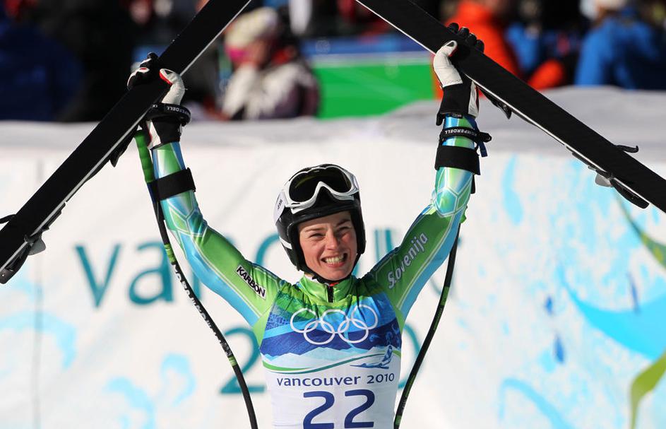 olimpijske igre Vancouver 2010 Whistler superveleslalom Tina Maze srebro