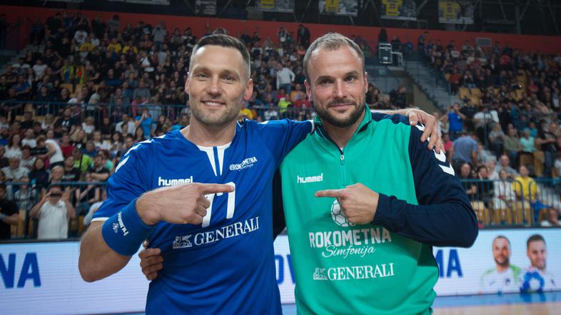 Uroš Zorman in Luka Žvižej