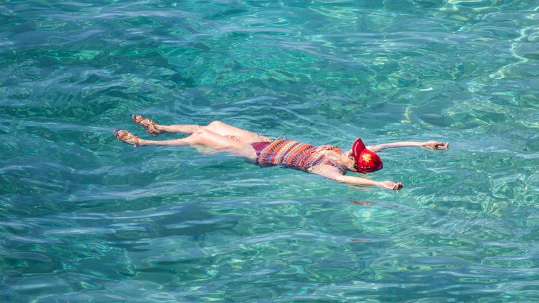 Hrvaška plaža morje dopust