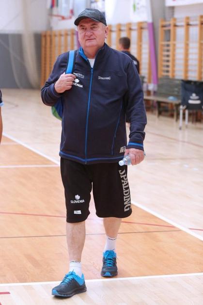 Maljković Slovenija Češka EuroBasket trening Zreče