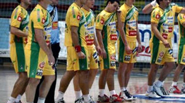 Celjski rokometaši so proti favoritu skupine F iztržili ugoden rezultat.