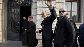 slovenija 19.03.14,  Janez Jansa, sojenje, Patria, sodisce, Vrhovno sodisce, fot