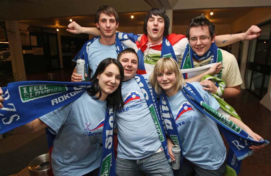 Ep rokomet Innsbruck navijači Slovenija
