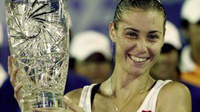 Italijanka je bila prvega letošnjega turnirskega naslova zelo vesela.