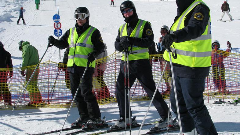 Policisti Posebne policijske enote - Gorske enote bodo preventivno akcijo izvedl