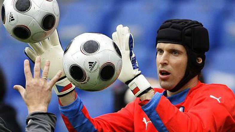 Petr Čech nocoj ne bo stal v vratih češke nogometne reprezentance.