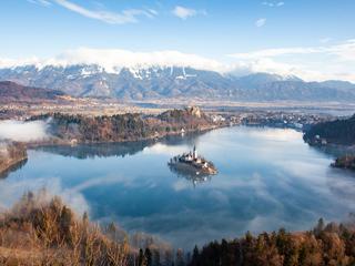 Bled jezero plovba
