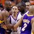 NBA finale Zahod tretja tekma Suns Lakers Nash bryant