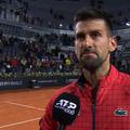 Novak Đoković v solzah