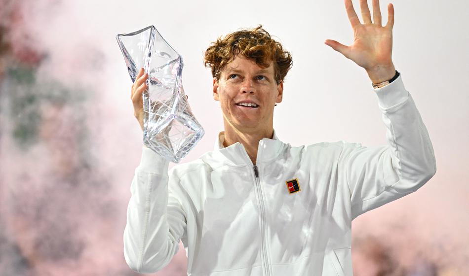 Sinner postal prvi s tem dosežkom po Federerju