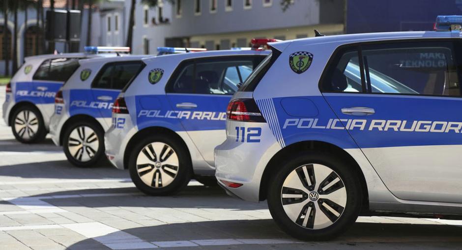 Električni VW e-golfi albanske policije | Avtor: Facebook