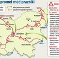 Okvirna obdobja večjih del na slovenskih avtocestah so že znana, a na Darsu točn