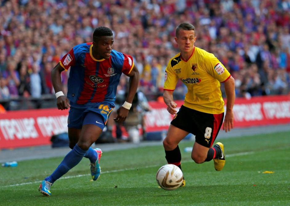 Zaha Hogg Crystal Palace Watford Wembley Championship play-off finale