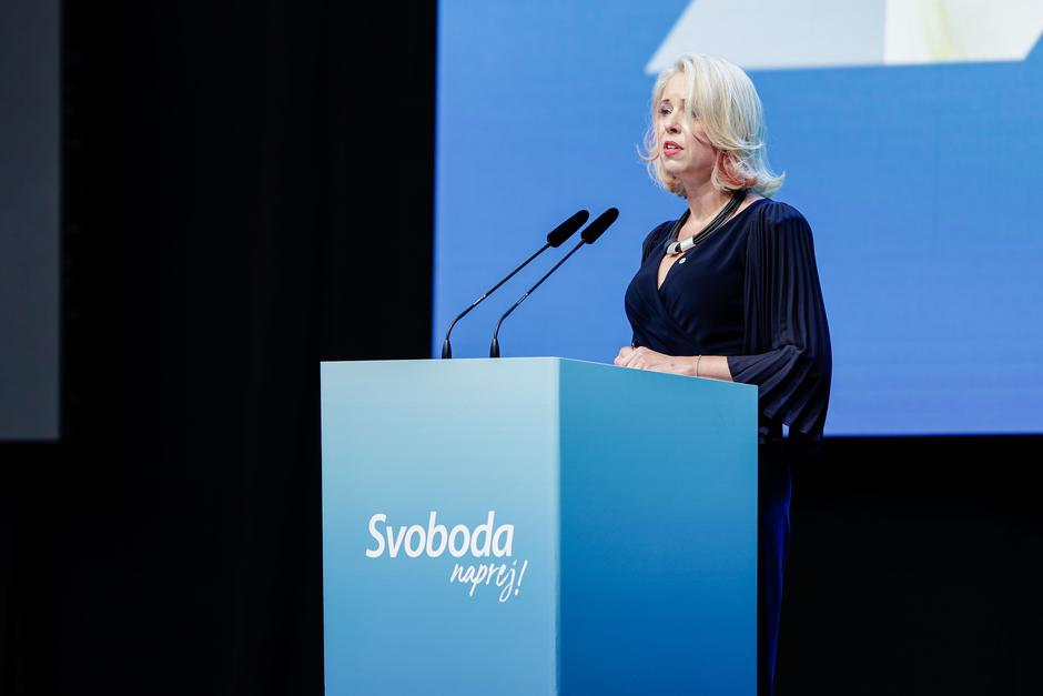 volilni kongres Gibanja Svoboda, Urška Klakočar Zupančič | Avtor: Saša Despot